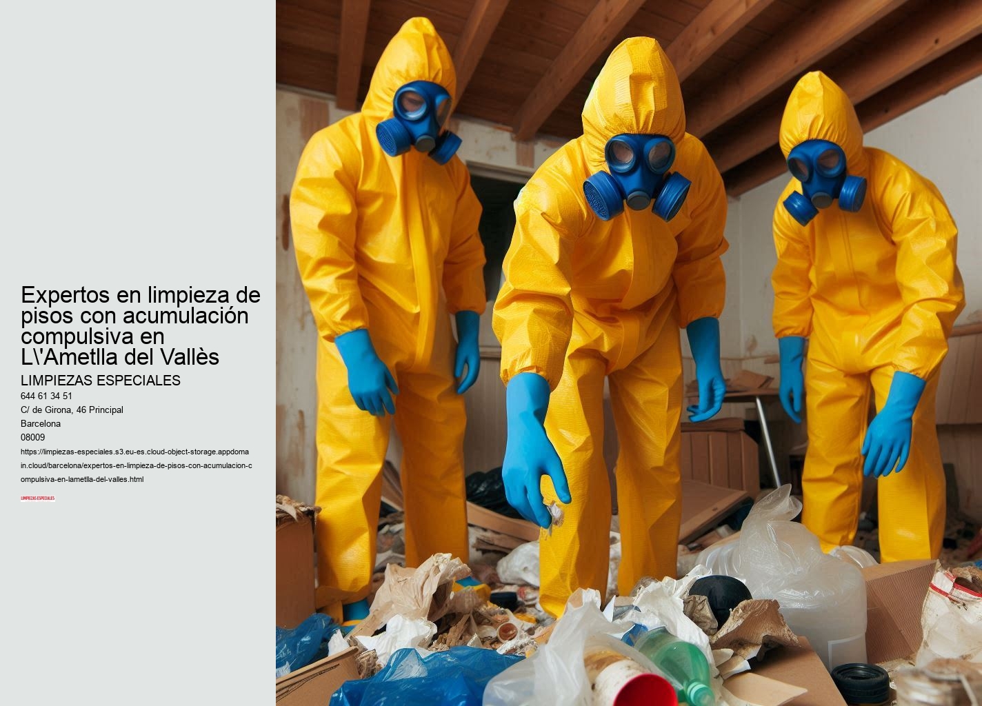 Eliminación de plagas y control de infecciones