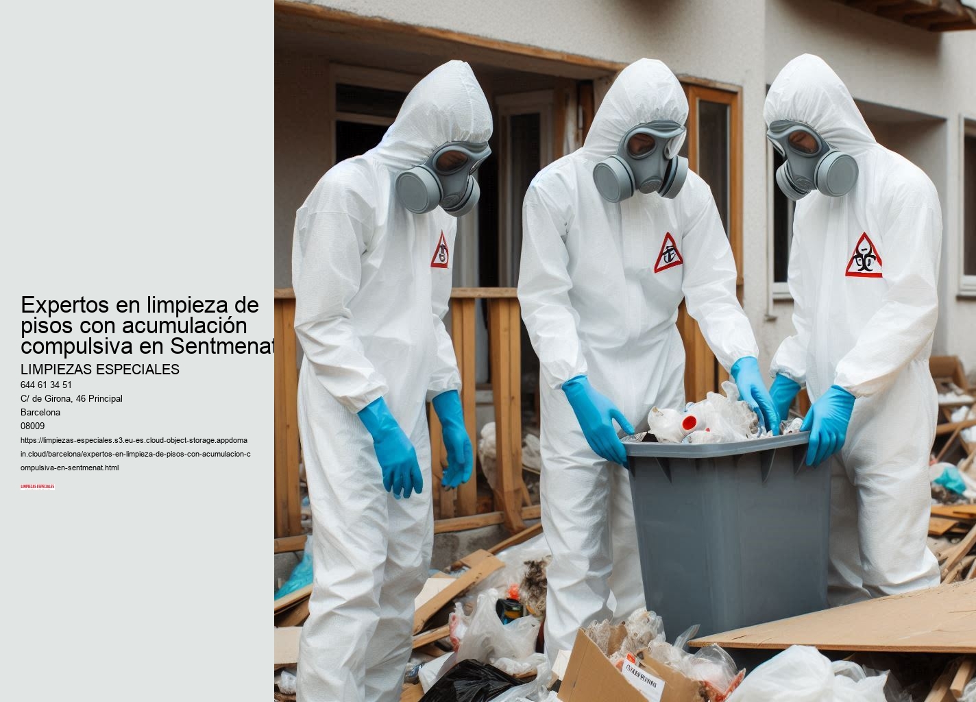 Cómo nos diferenciamos de otras empresas de limpiezas traumáticas