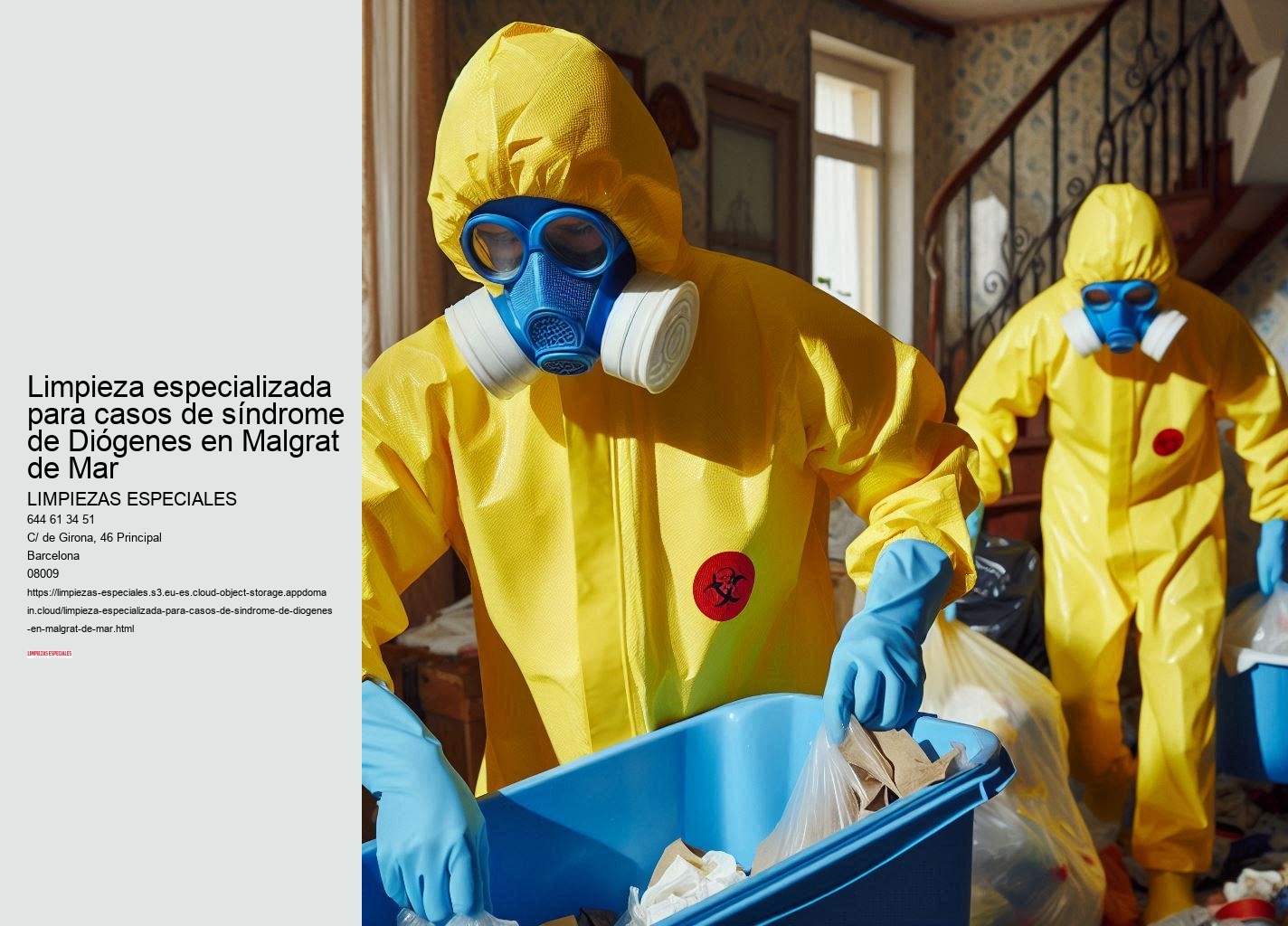 Eliminación de plagas y control de infecciones