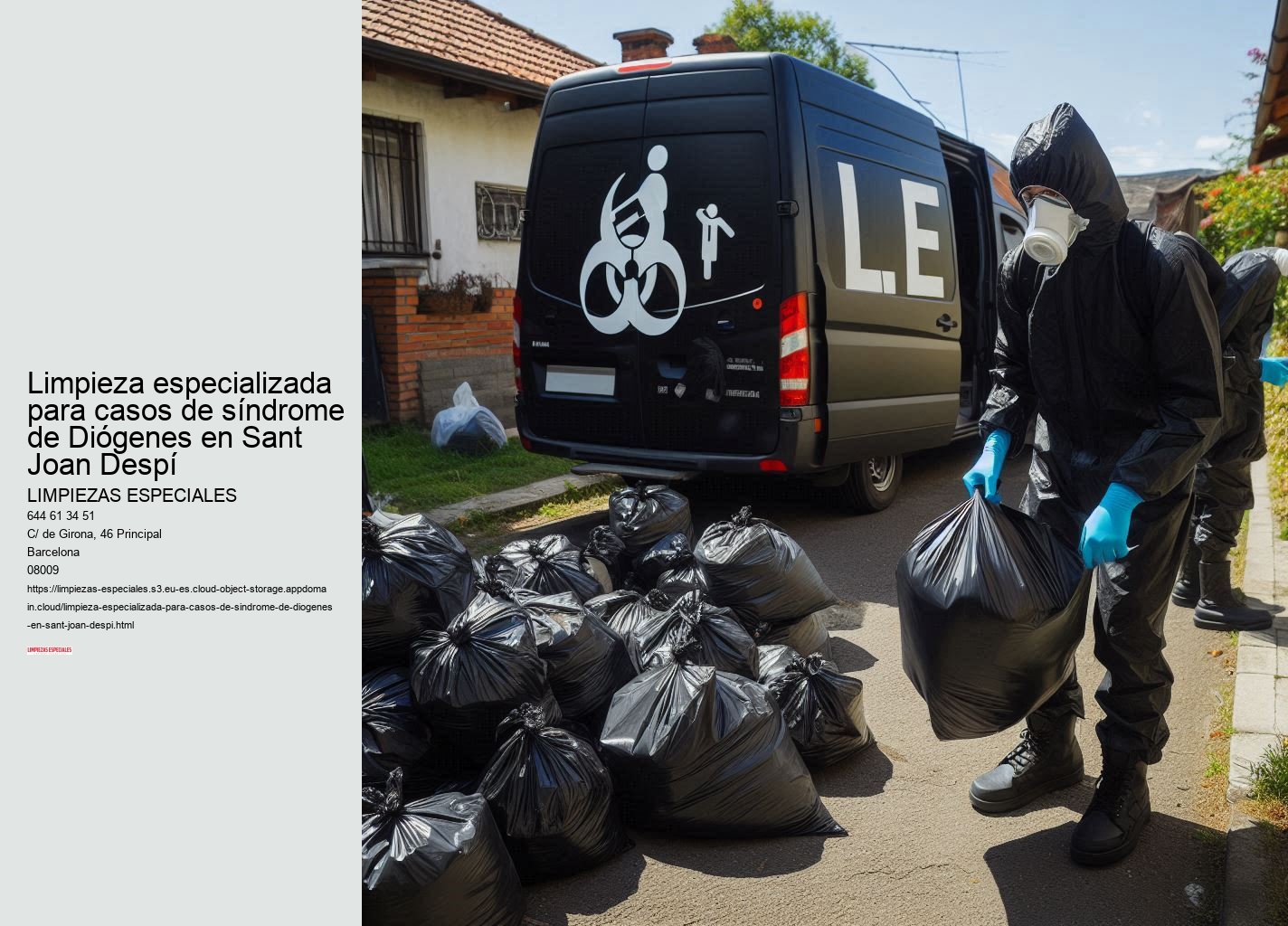 Eliminación de plagas y control de infecciones